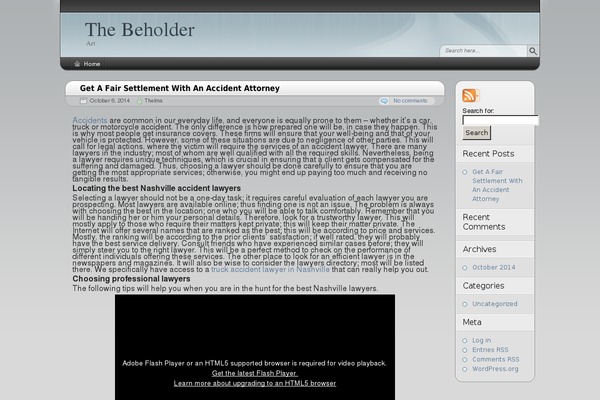Arjuna X theme site design template sample