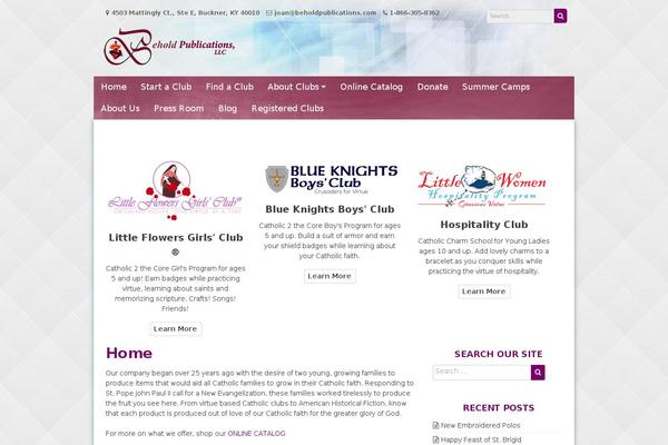 Kidslife theme site design template sample