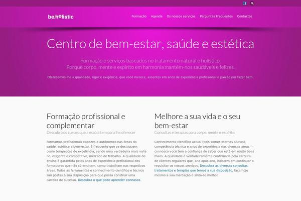 Flare Child theme site design template sample