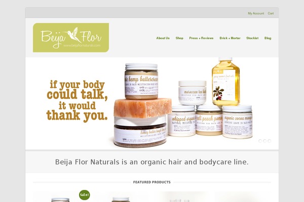 beijaflornaturals.com site used Gather-1
