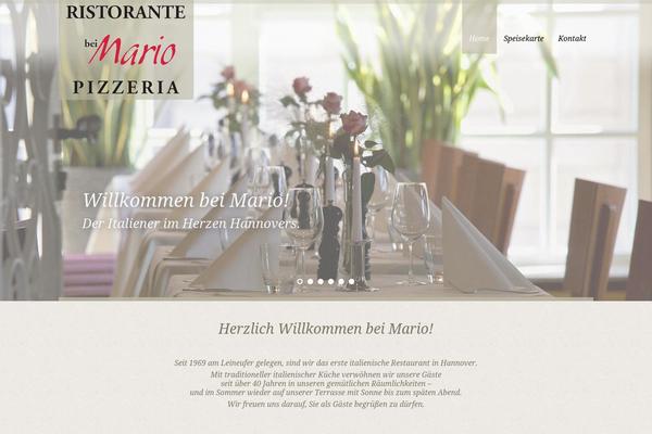 White Rock theme site design template sample