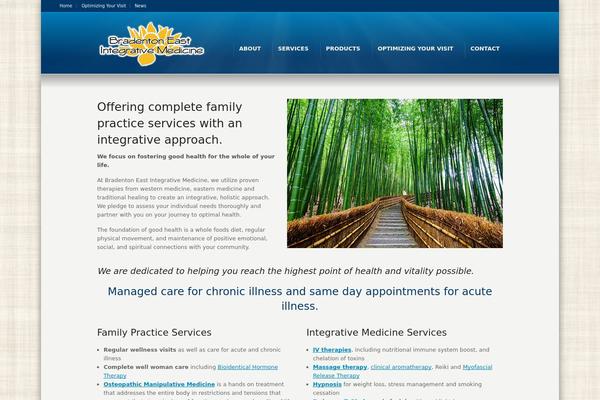 Karma theme site design template sample
