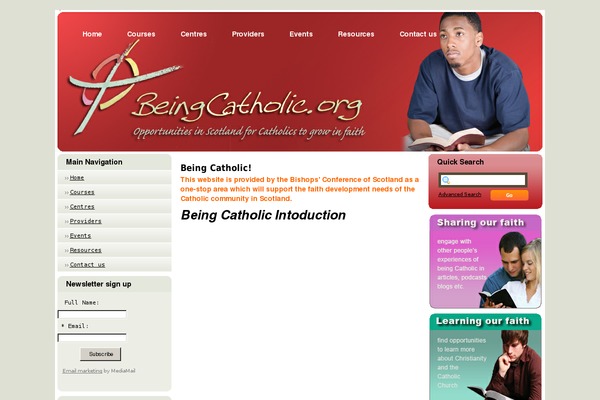 Gospel-wp theme site design template sample