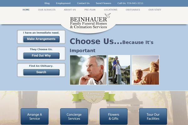 Site using Easy Testimonials plugin