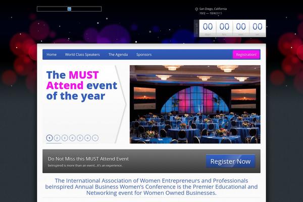 Expo18 Responsive Event Conference WordPress Theme theme site design template sample