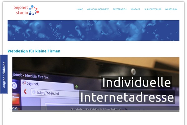bejonet-studio.de site used OceanWP