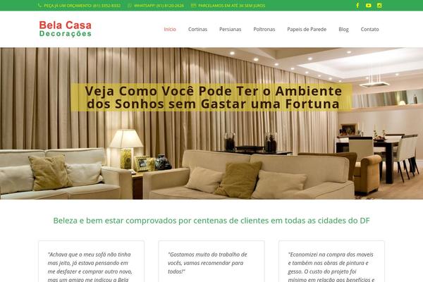 Impreza theme site design template sample