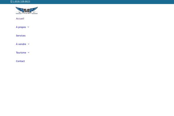 Generatepress_child theme site design template sample