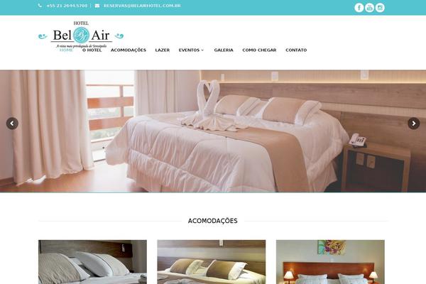 Starhotel theme site design template sample