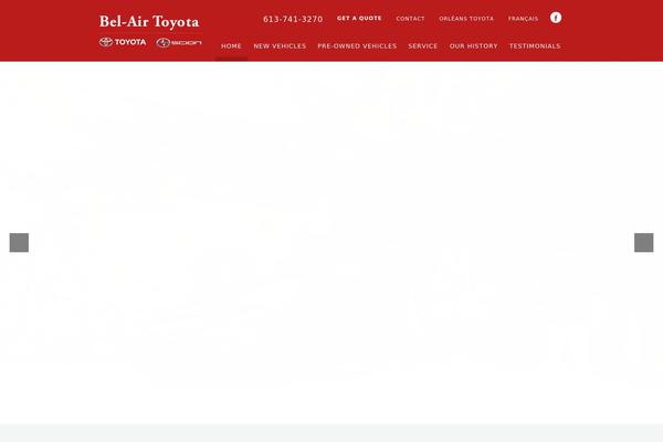 belairlexustoyota.com site used Belair