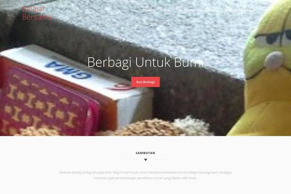 belajarbersama.com site used Sensible