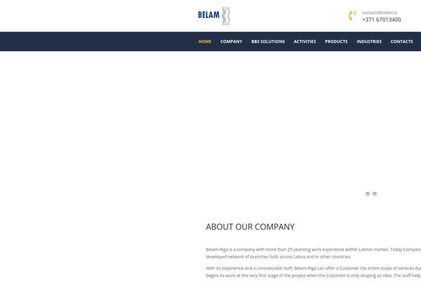 belam.com site used Trowel