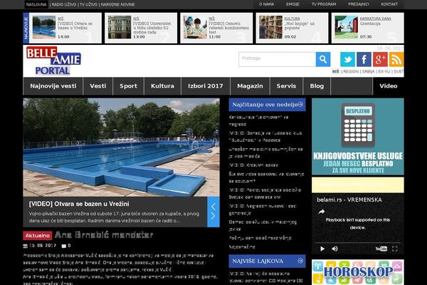 Site using Stream Video Player plugin