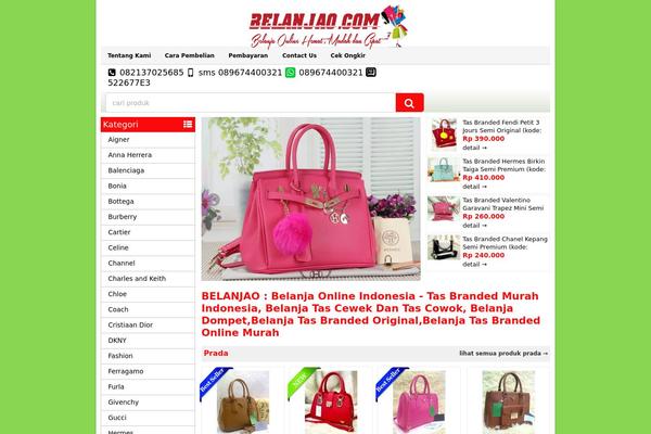 WP-Grosir theme site design template sample