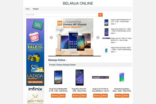 belanjaonline123.com site used Wp-grosir