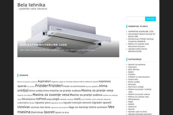 Andreas09 theme site design template sample