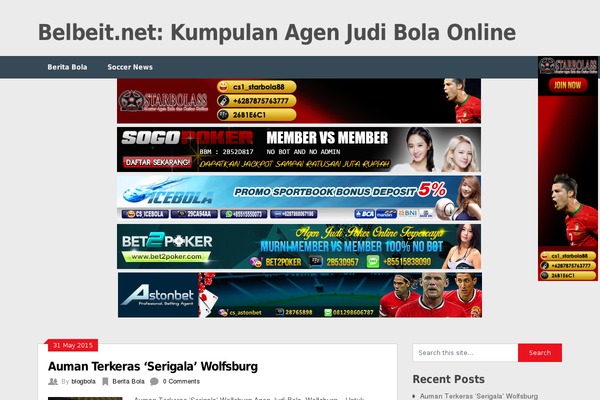 Ribbon theme site design template sample