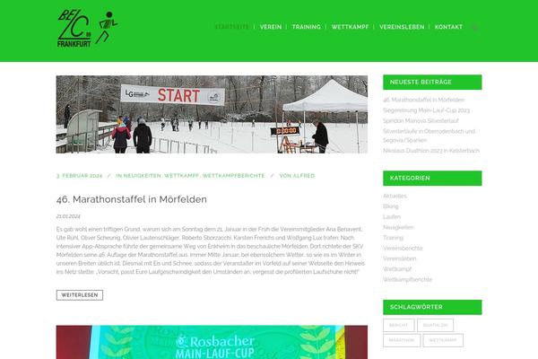 Site using WordPress Event Calendar plugin