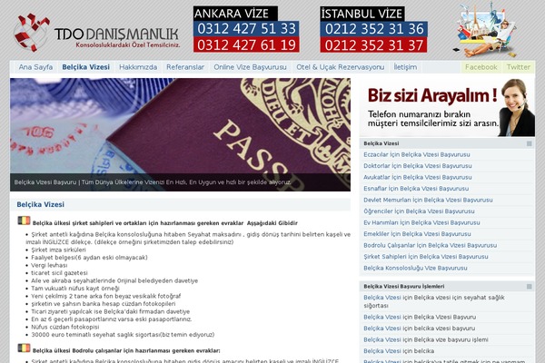 belcikavizesibasvuru.com site used Vizesi