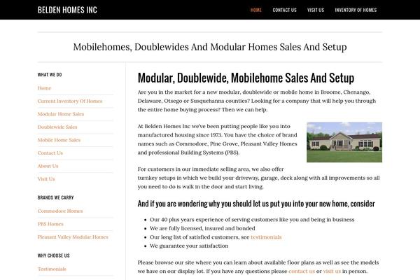 beldenhomesinc.com site used Eleven40 Pro
