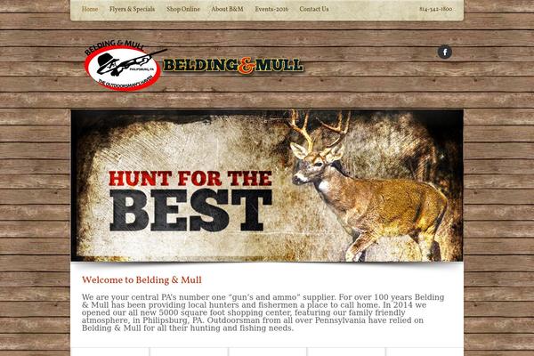 Arctica theme site design template sample
