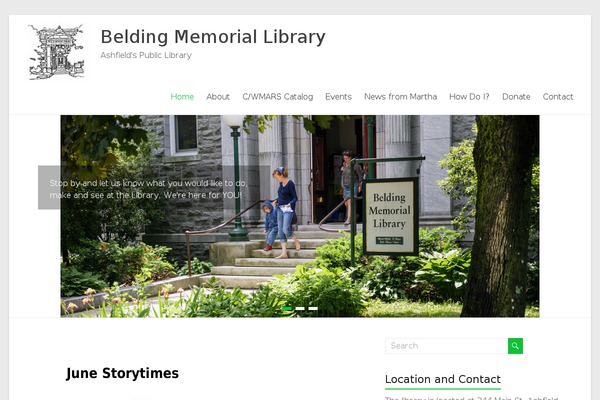 Lightning theme site design template sample