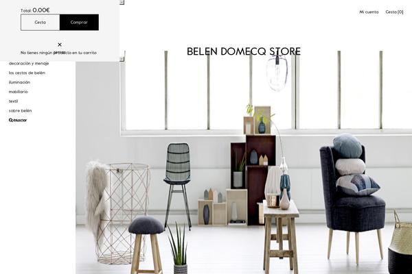 belendomecqstore.com site used Belendomecq