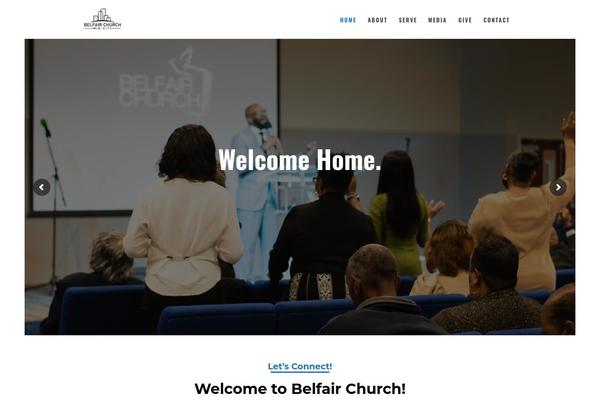 Holy-church theme site design template sample