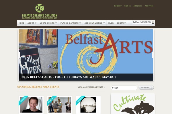 GeoPlaces theme site design template sample