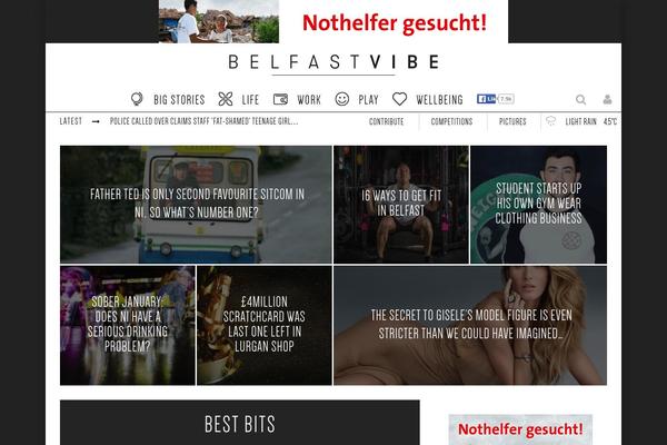 Site using Social Media Widget plugin