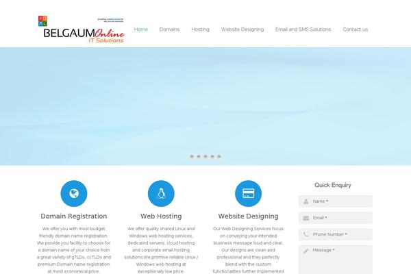 Site using Ajax Domain Checker plugin