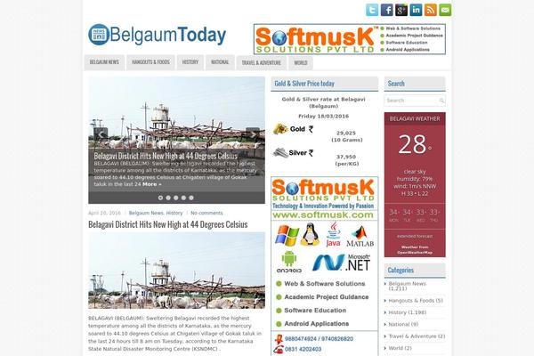 belgaumtoday.com site used Newsagency