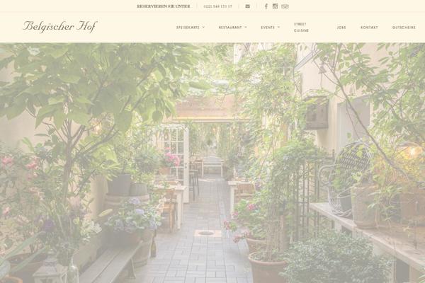 belgischer-hof.de site used Dorianwp