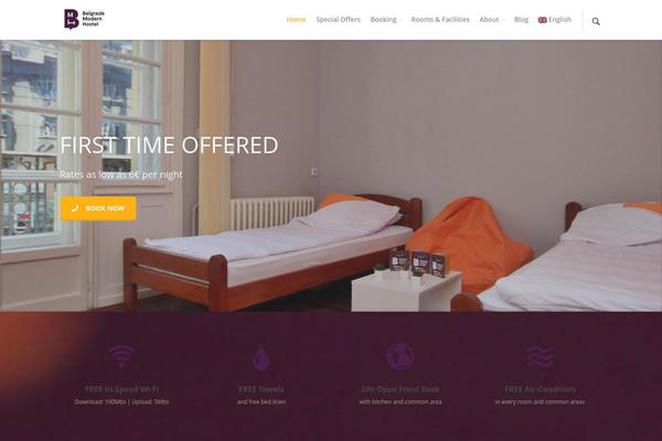 Savant theme site design template sample
