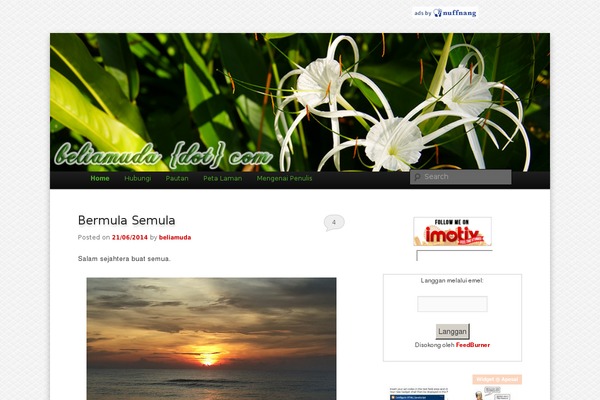 Nomnom theme site design template sample