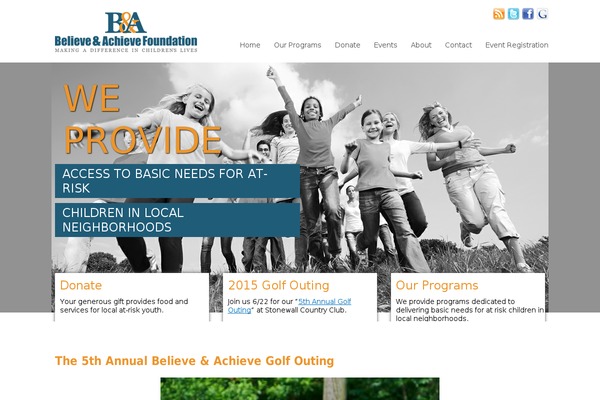 Boilerplate theme site design template sample
