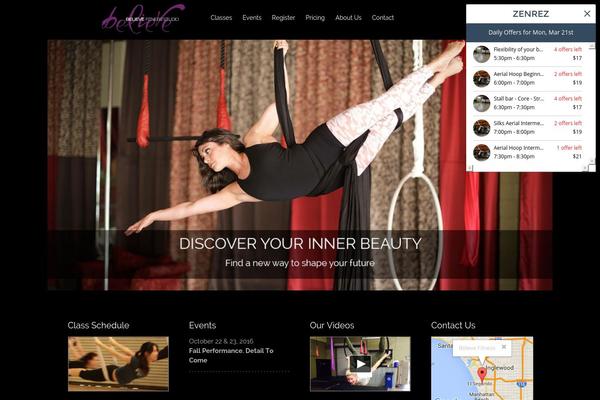 GetFit theme site design template sample