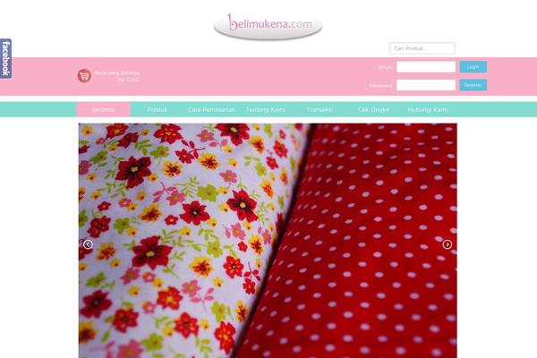 Minimarket theme site design template sample