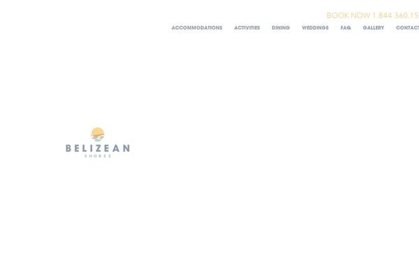 belizeanshores.com site used Belizean-shores