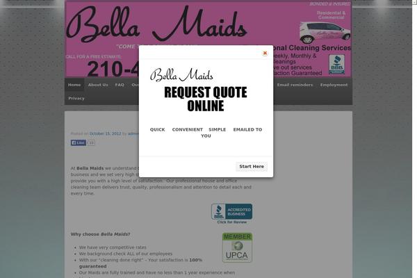 Responsive theme site design template sample