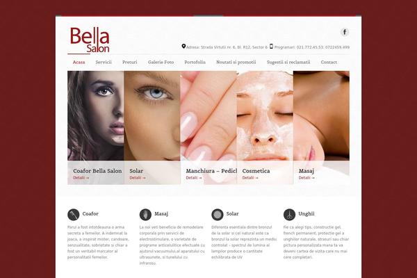 Unique theme site design template sample