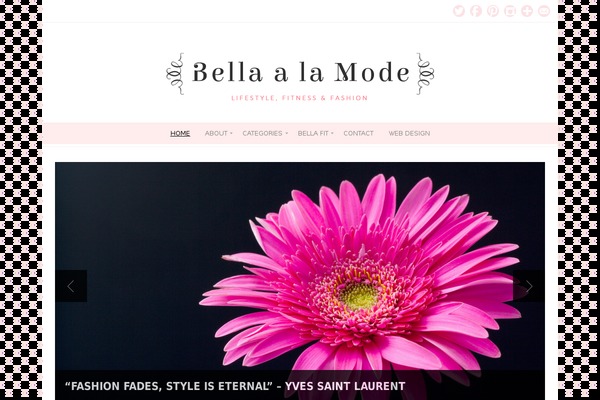 bellaalamode.com site used Isabelle