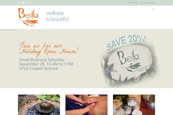 Avada theme site design template sample