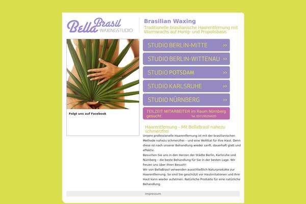 BigFeature theme site design template sample