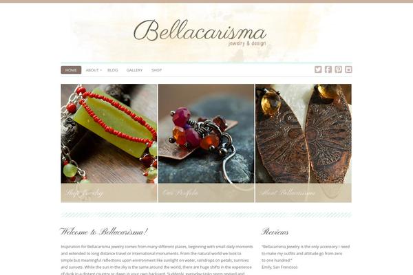 Chamomile theme site design template sample
