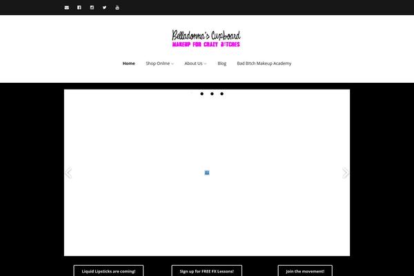 belladonnascupboard.com site used Shopera