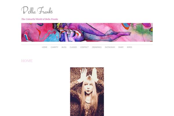 bellafranks.com site used Booky