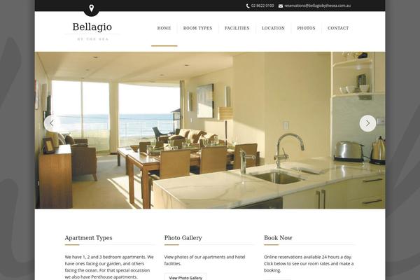 Soho Hotel theme site design template sample