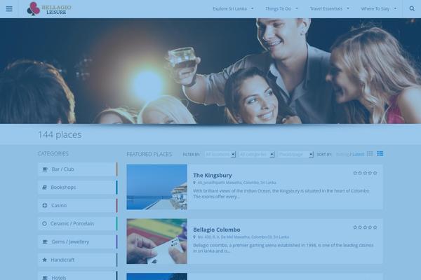 Directoryengine theme site design template sample
