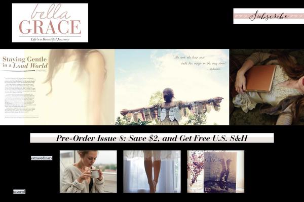 Bella theme site design template sample
